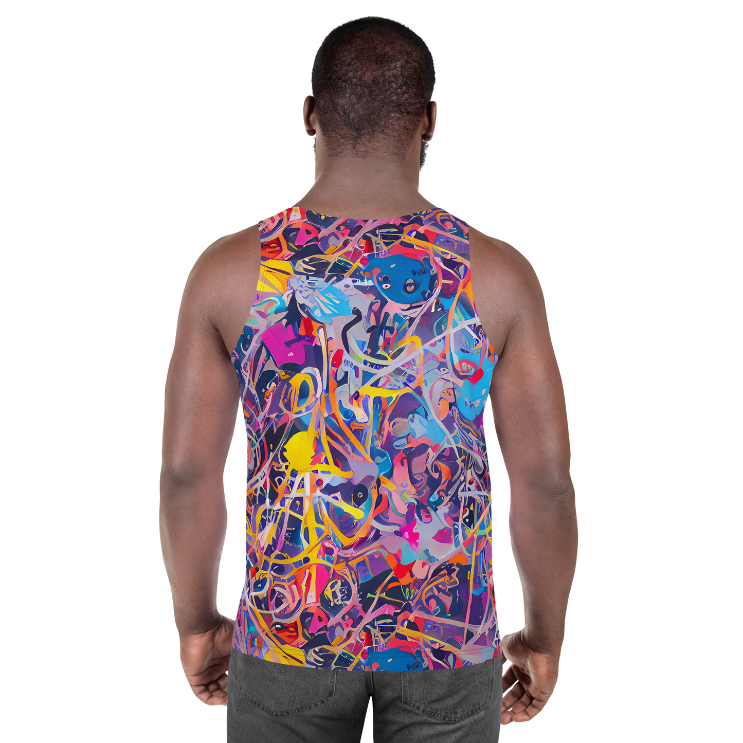 Men's Tank Top - Vibrant Fusion