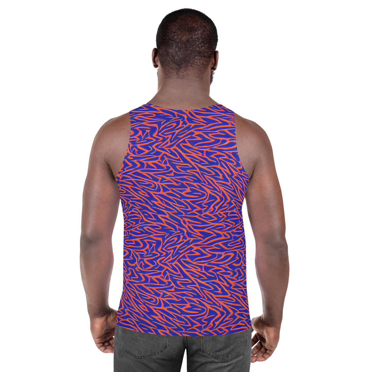 Men's Tank Top - Sapphire Swirl