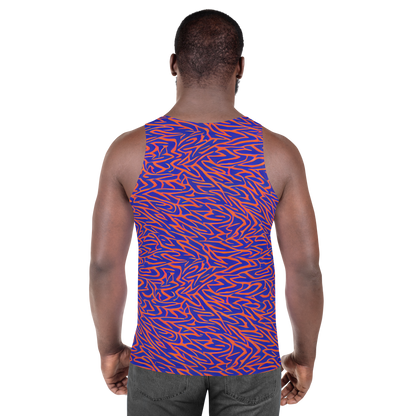 Men's Tank Top - Sapphire Swirl