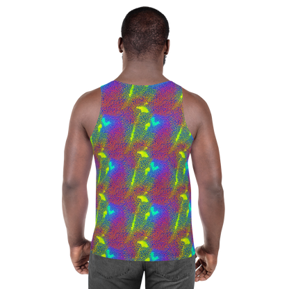 Men's Tank Top - Prismatic Web