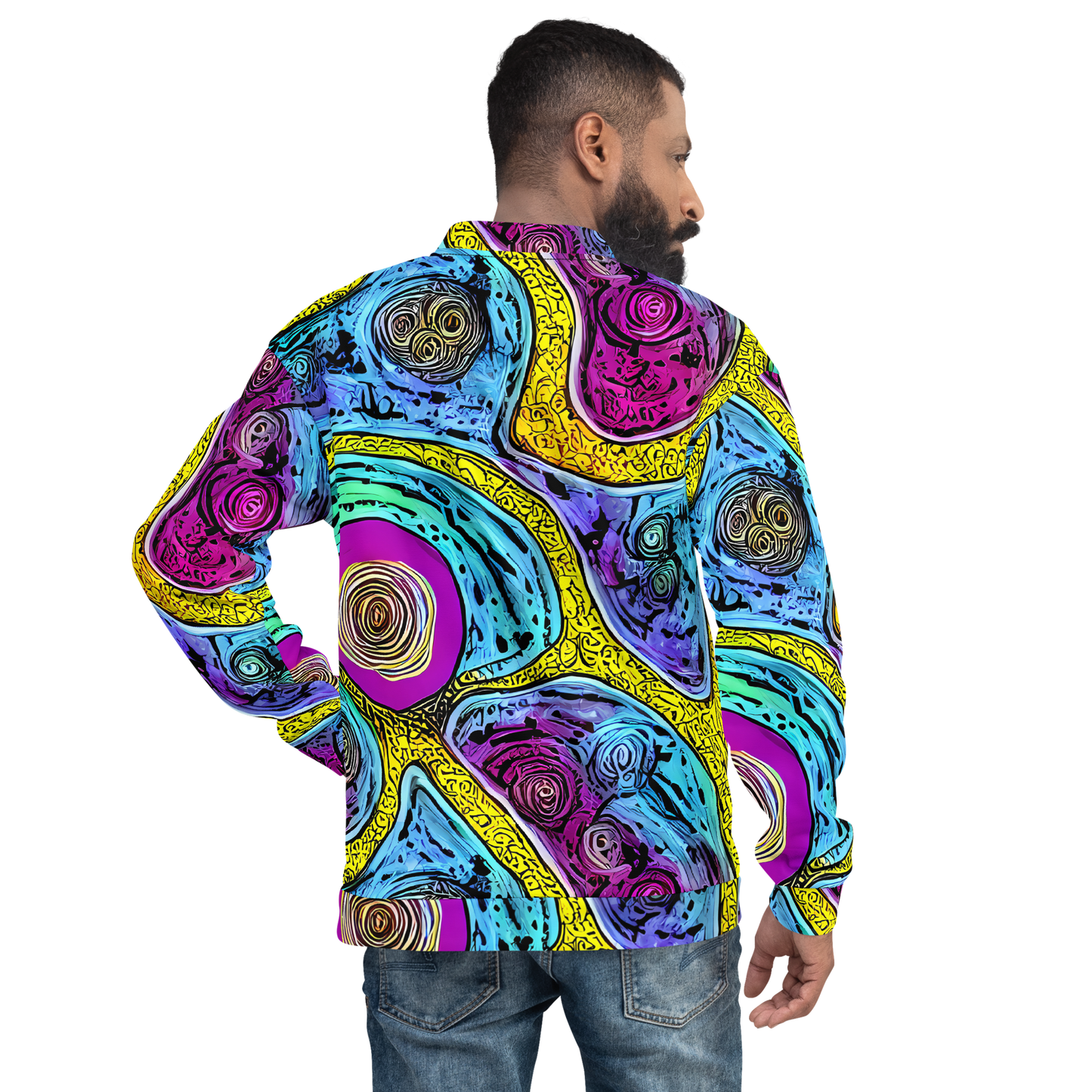 Bomber Jacket - Orbiting Orbs