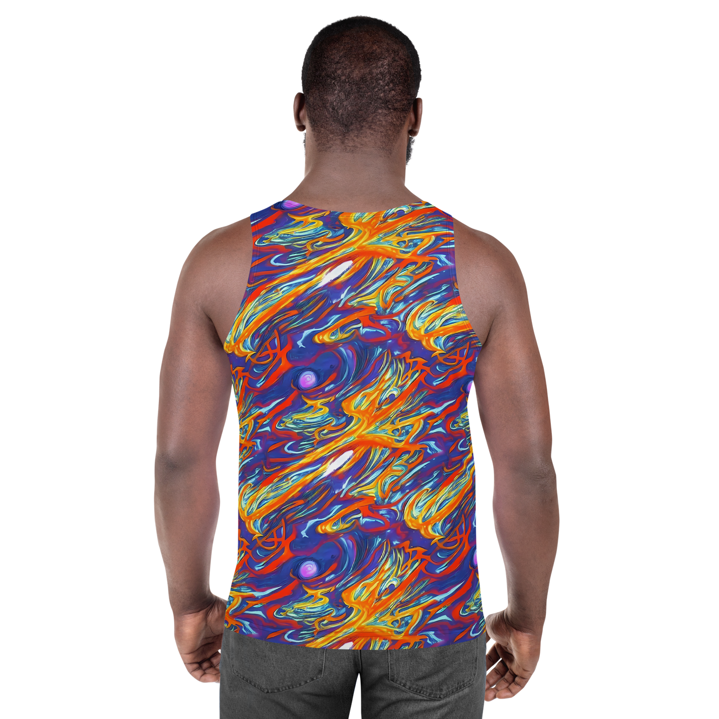 Men's Tank Top - Galactic Ember