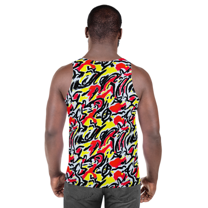 Men's Tank Top - Cosmic Brushstrokes