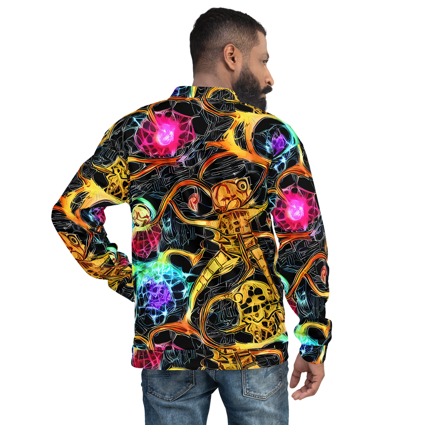 Bomber Jacket - Psychedelic Pulsar