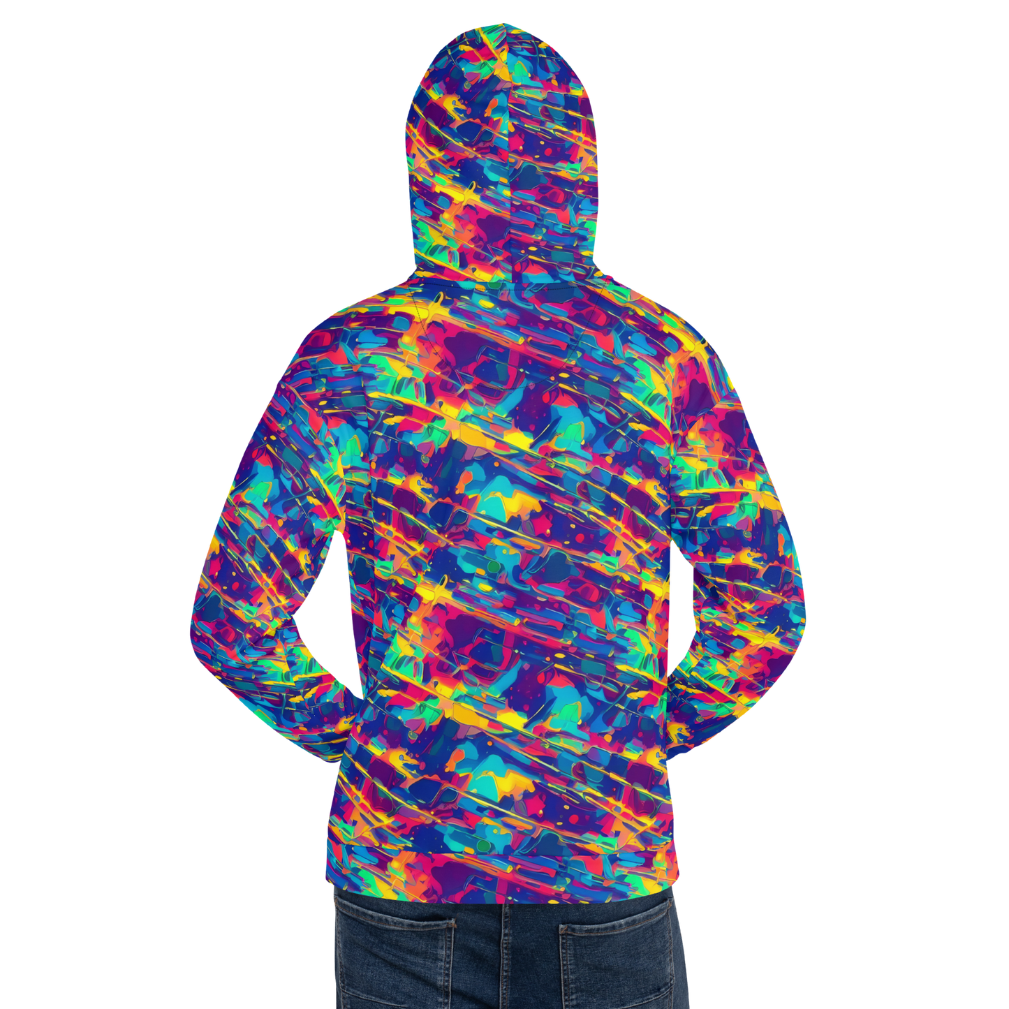 Hoodie - Spectrum Streaks