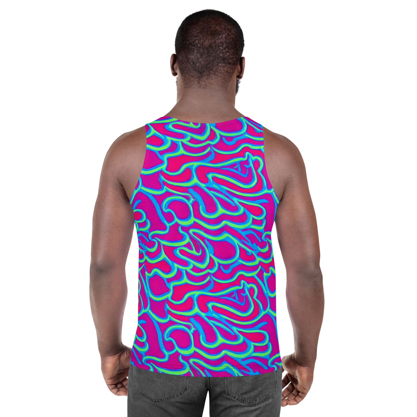 Men's Tank Top - Aquatic Ember