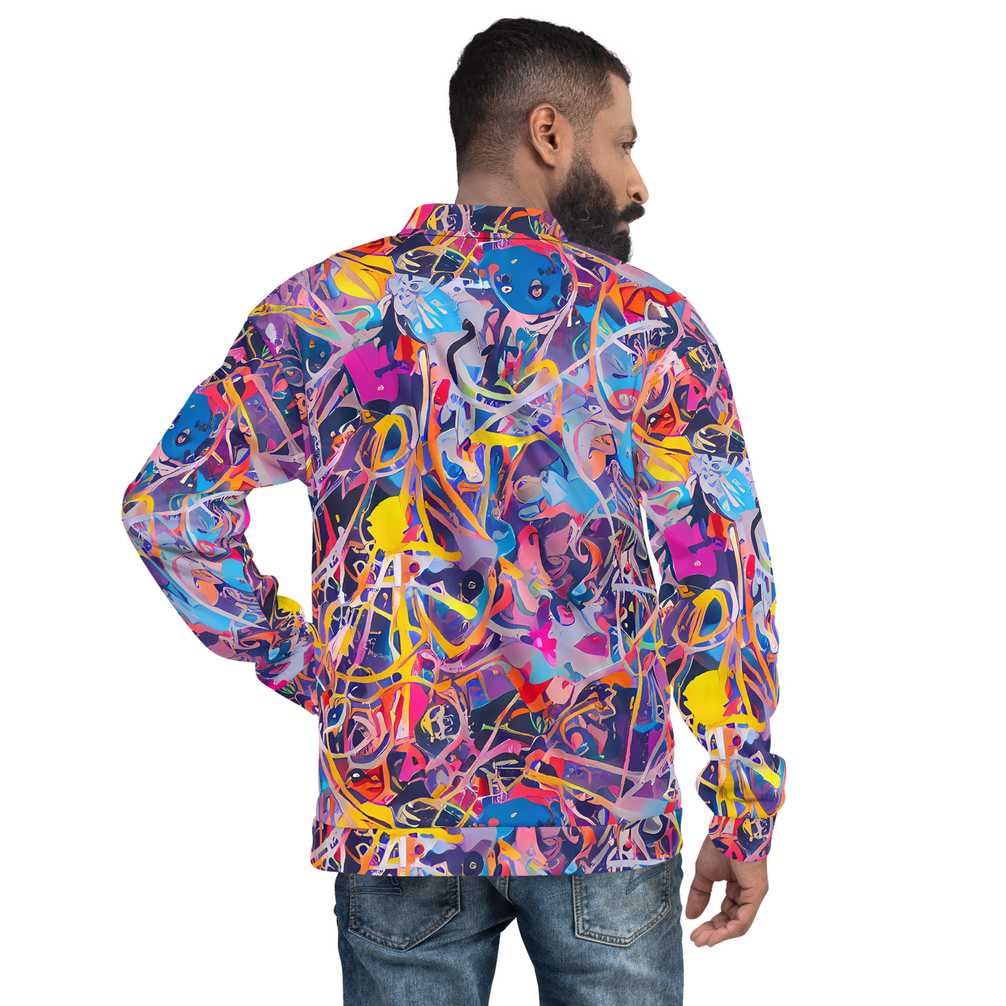 Bomber Jacket - Vibrant Fusion