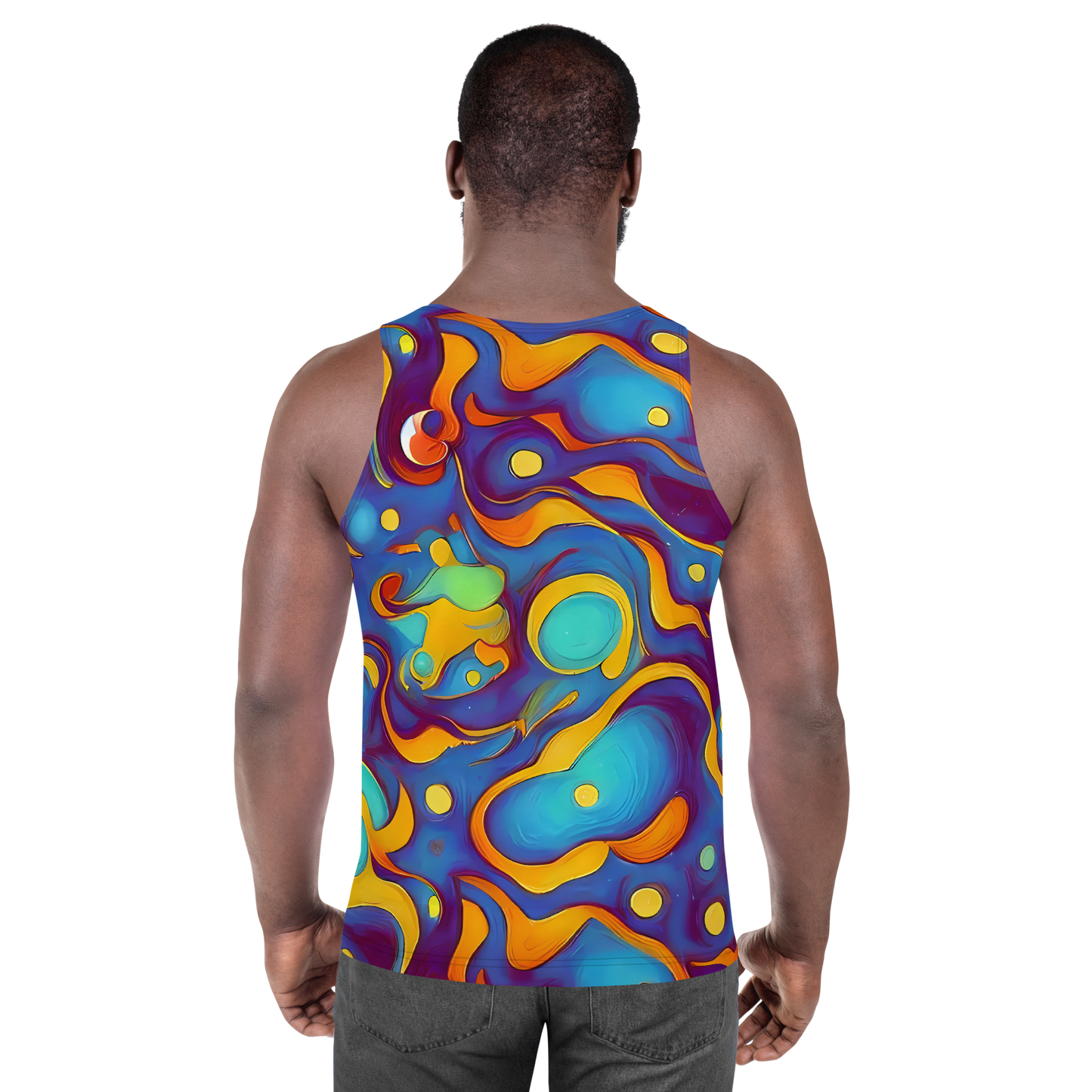 Men's Tank Top - Pelton Swirl