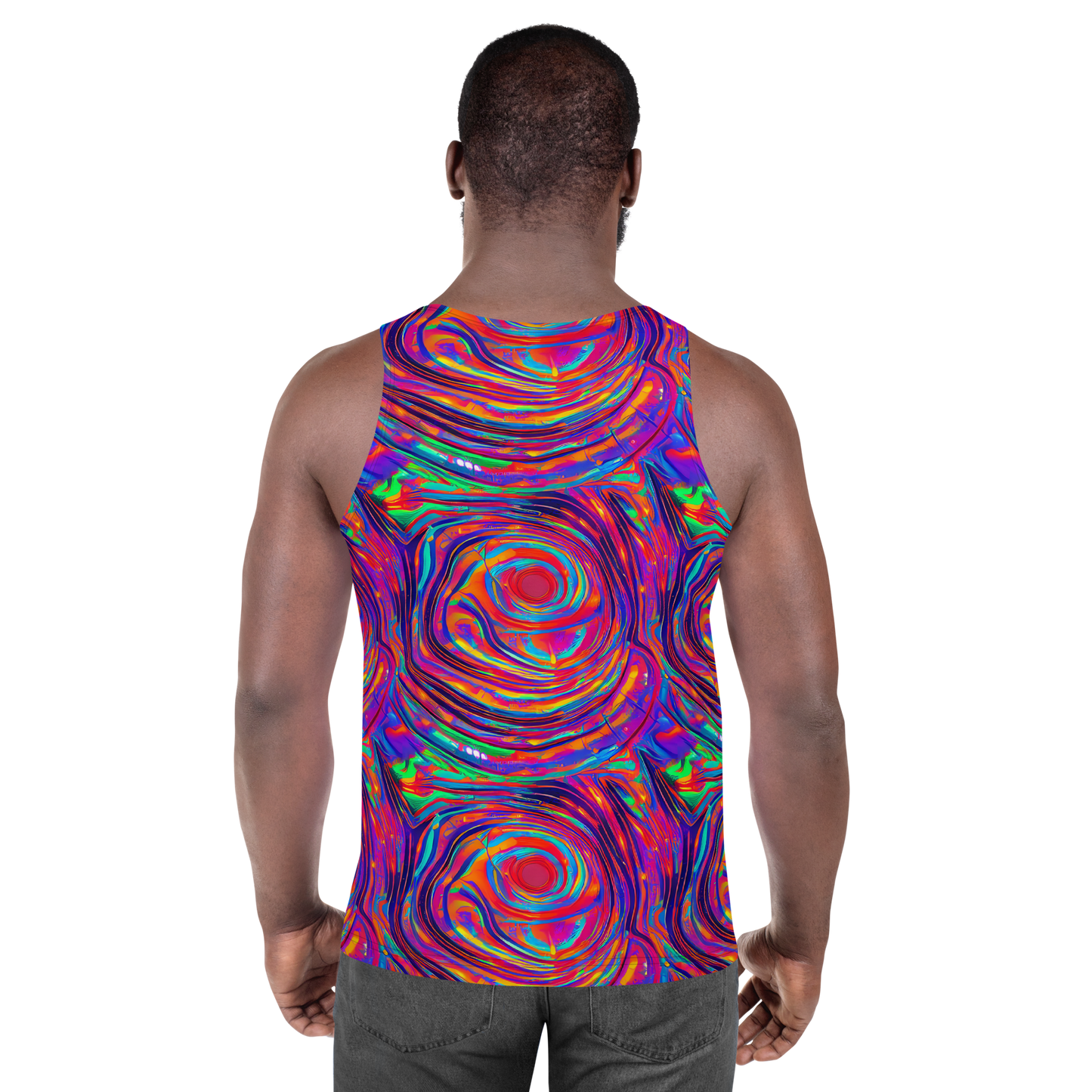 Men's Tank Top - Quantum Spiral