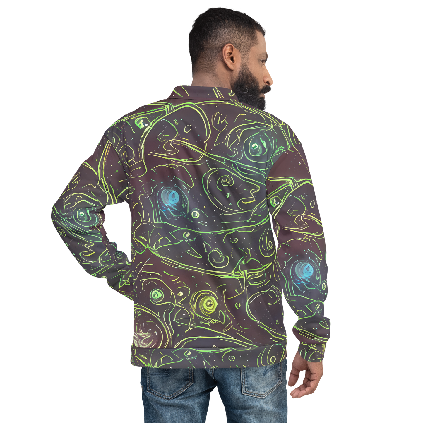 Bomber Jacket - Starfield Scrolls