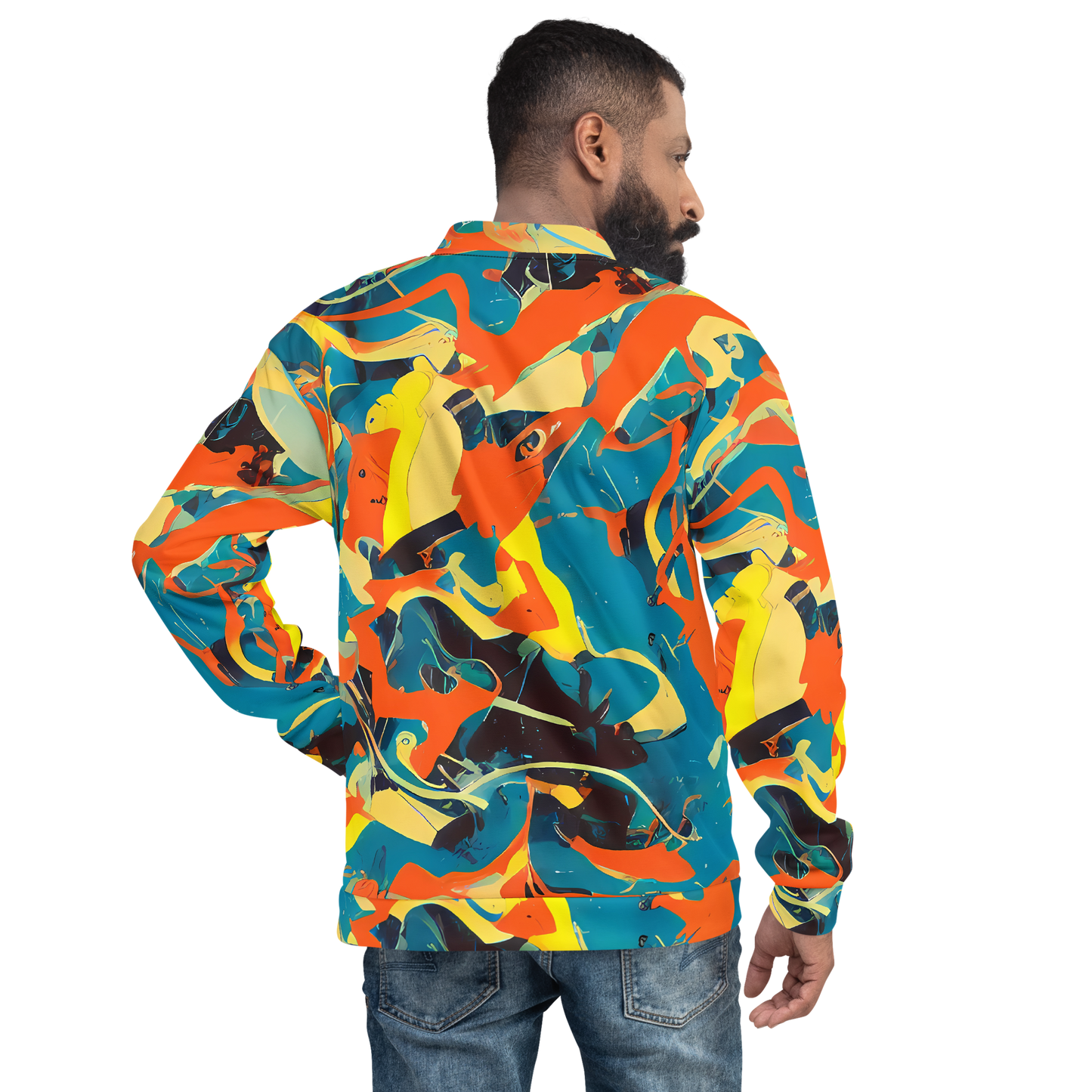 Bomber Jacket - Abstract Tango