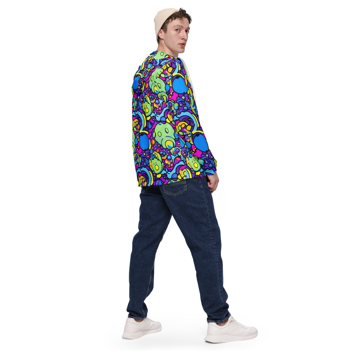 Men's Windbreaker - Enchanted Orbs