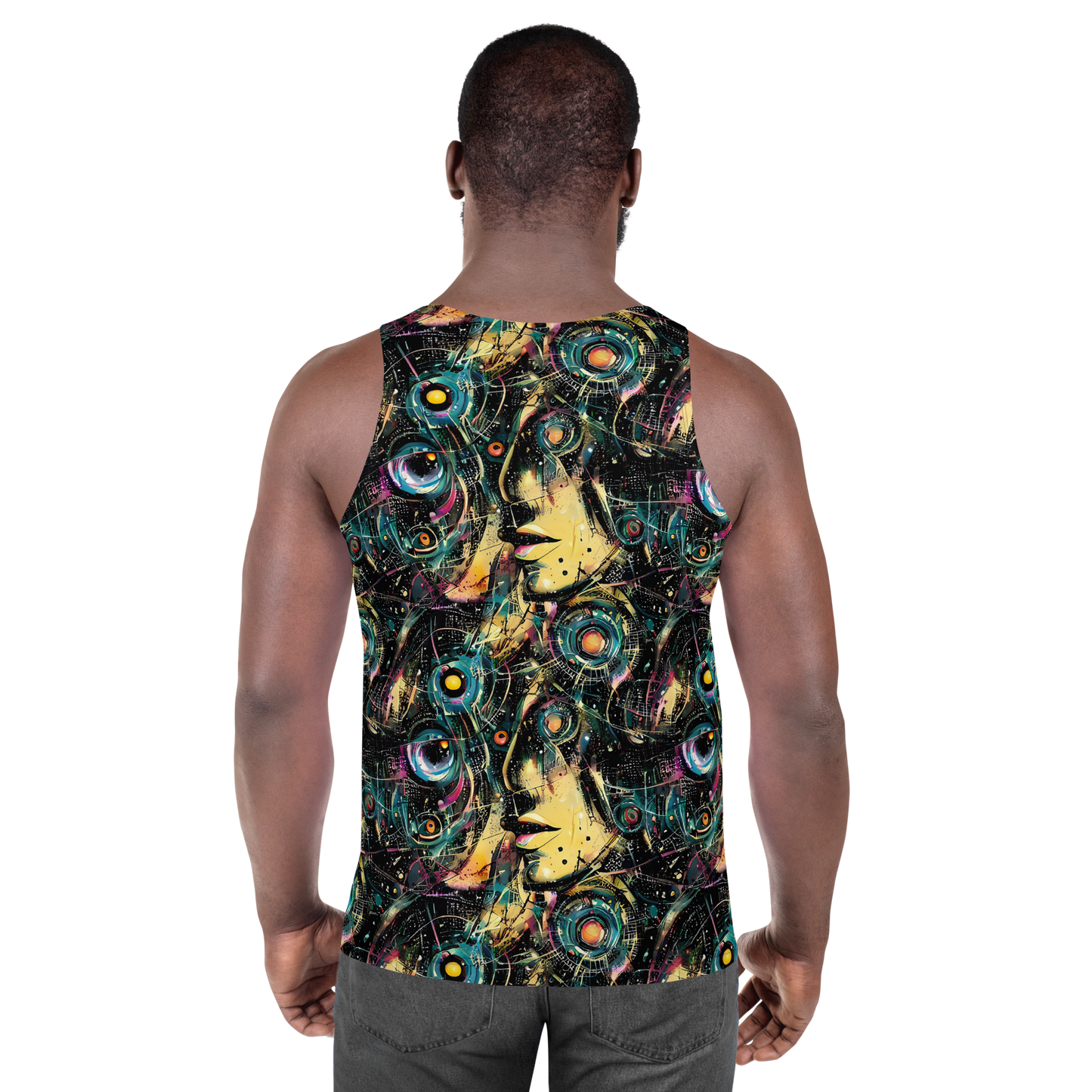 Men's Tank Top - Celestial Echoes