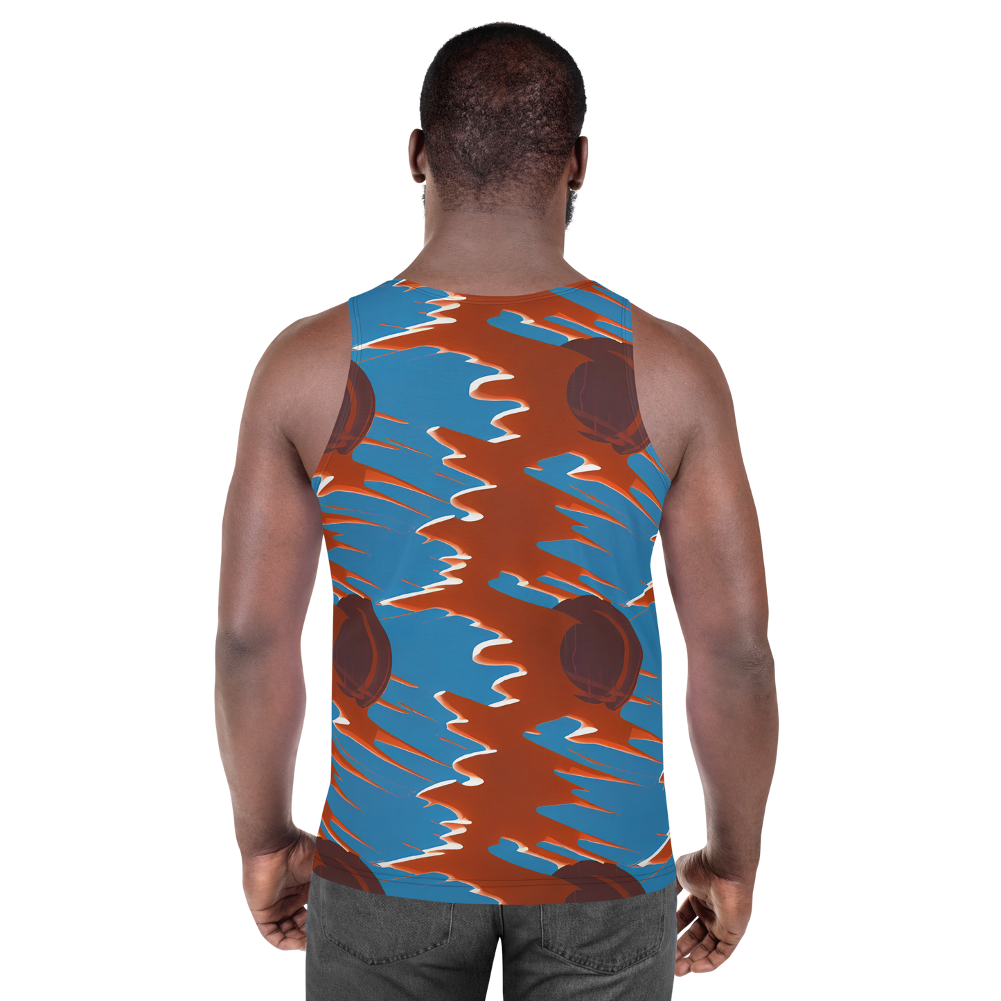 Men's Tank Top - Desert Vortex