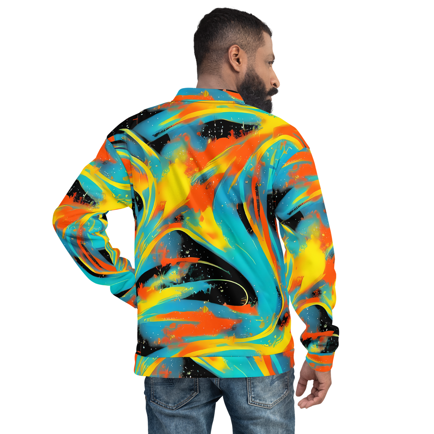 Bomber Jacket - Solar Swoosh