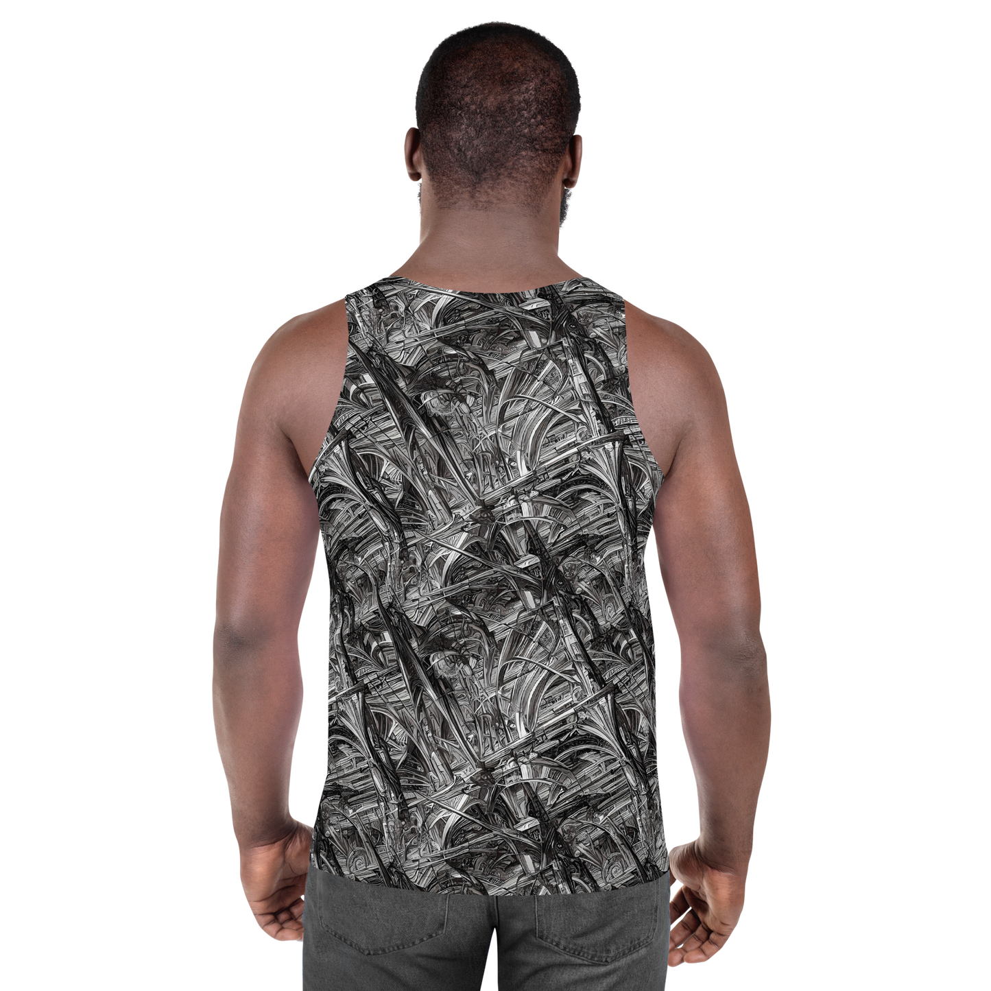 Men's Tank Top - Gothic Whirlwind