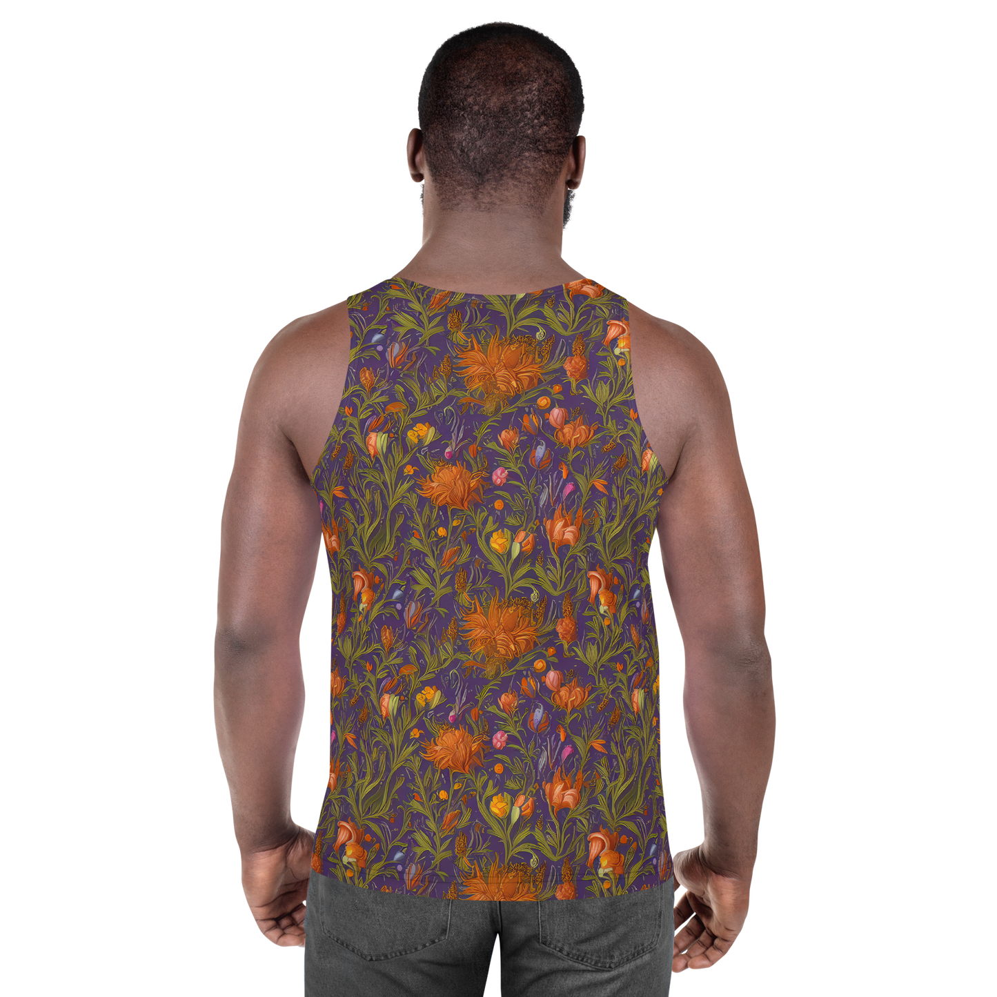 Men's Tank Top - Botanical Nebula