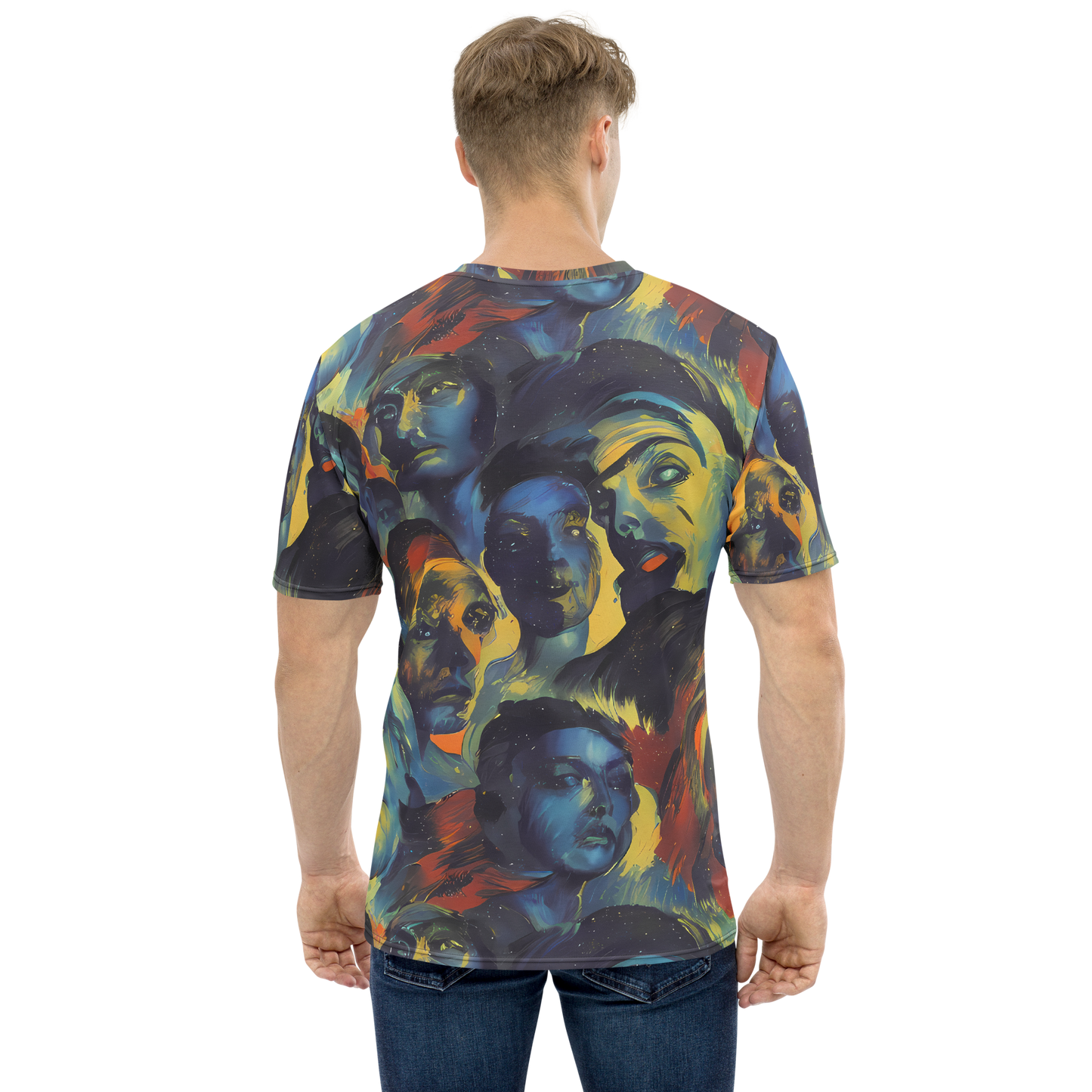 Men's Crew Neck T-Shirt - Vivid Visage