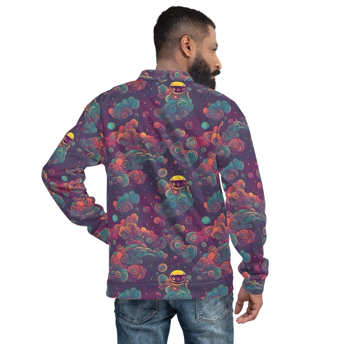 Bomber Jacket - Nebula Dreamscape