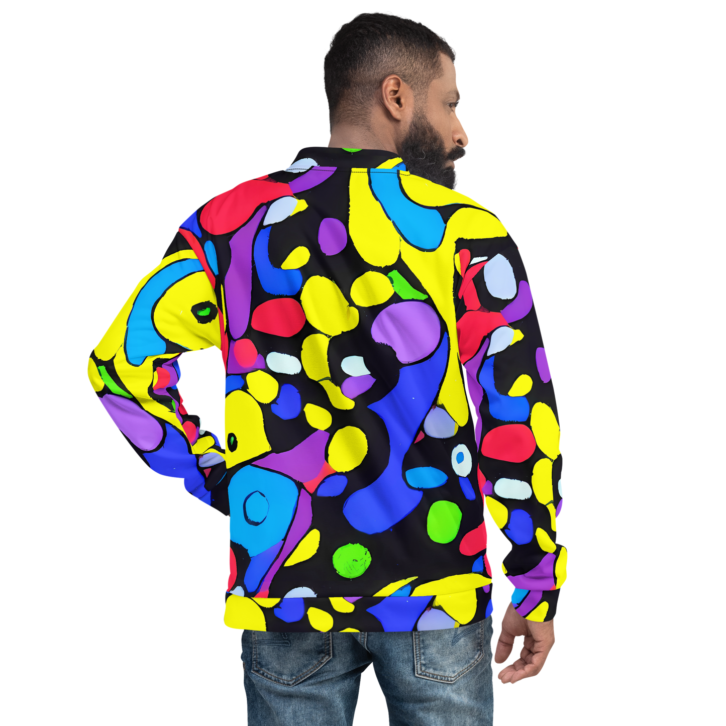 Bomber Jacket - Miró's Mosaic