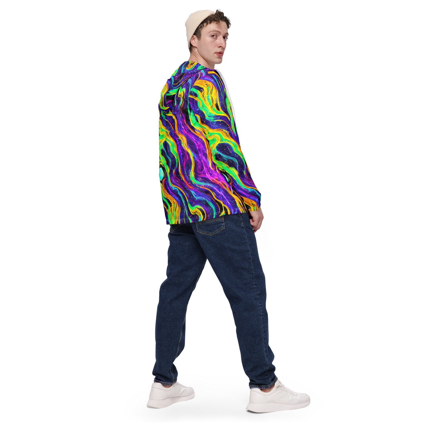 Men's Windbreaker - Jackson Swirl