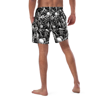 Swim Trunks - Fluid Monochrome