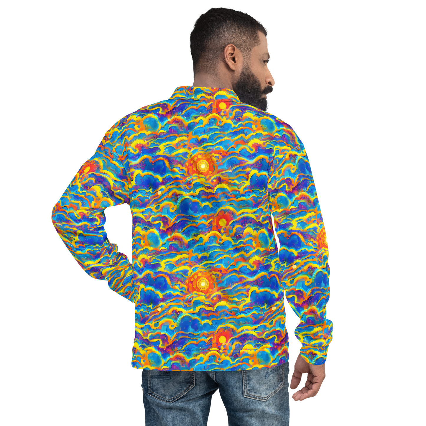 Bomber Jacket - Chroma Ripple