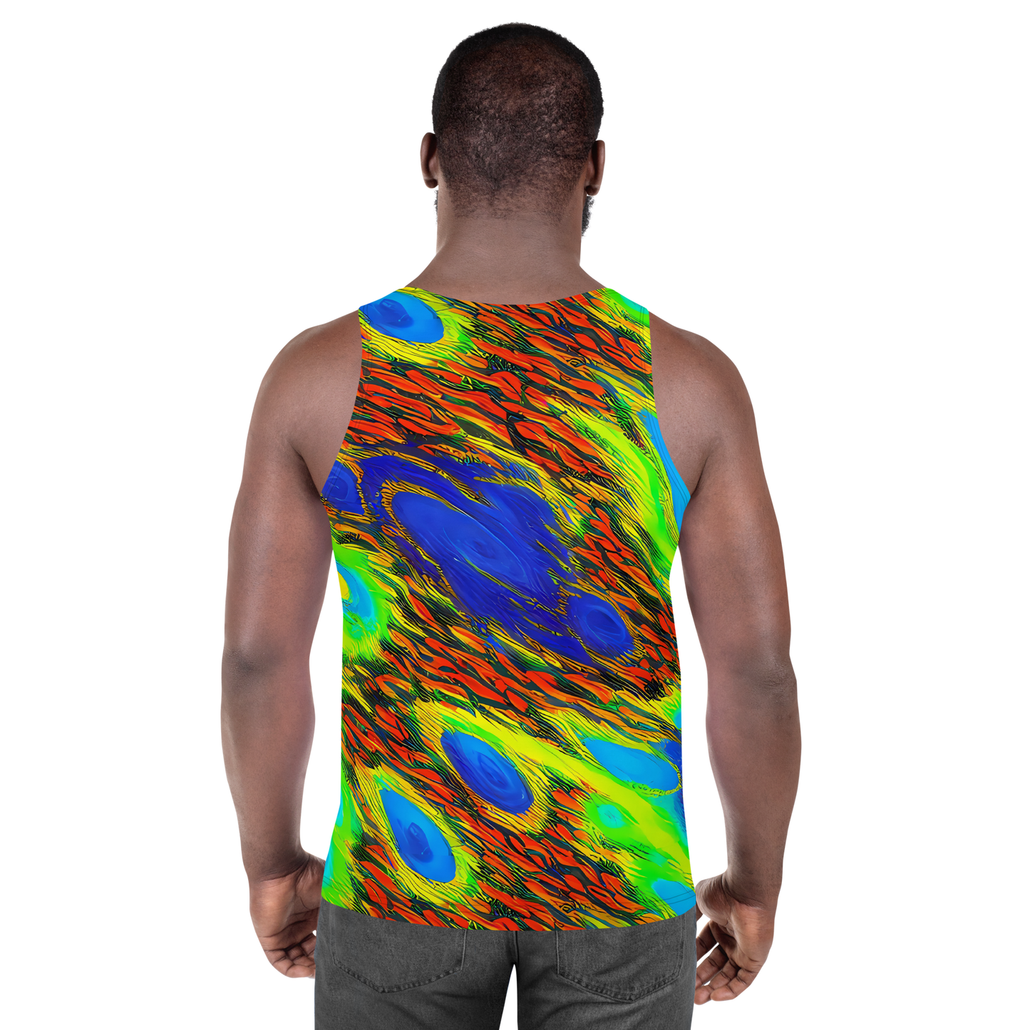 Men's Tank Top - Hodgkin's Blaze