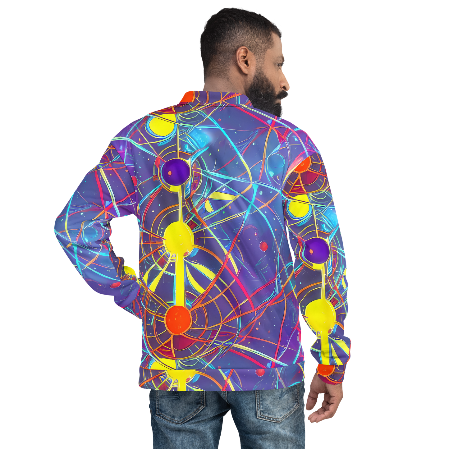 Bomber Jacket - Quantum Lattice