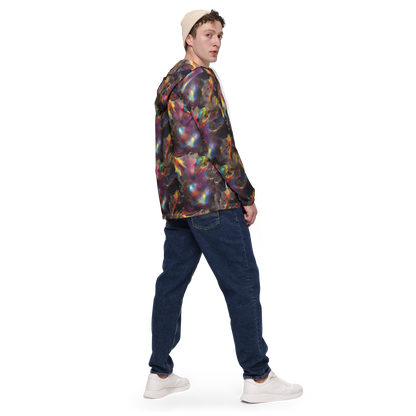 Men's Windbreaker - Cosmic Fusion