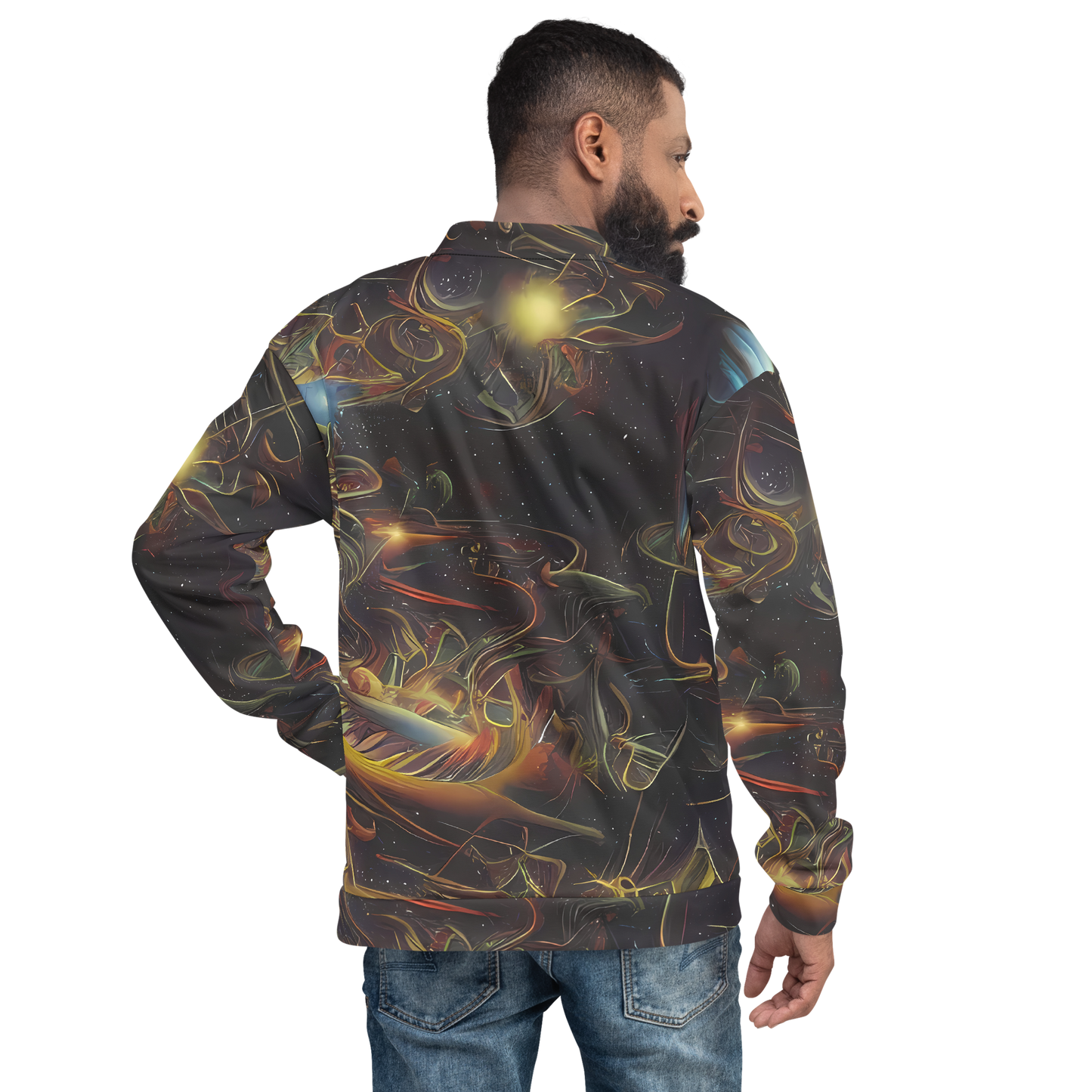 Bomber Jacket - Galactic Swirl