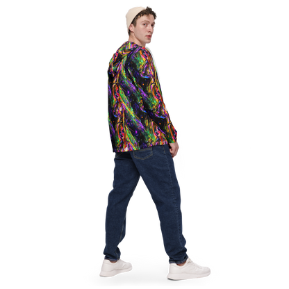 Men's Windbreaker - Galactic Flamenco