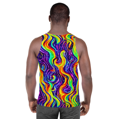 Men's Tank Top - Galactic Flames