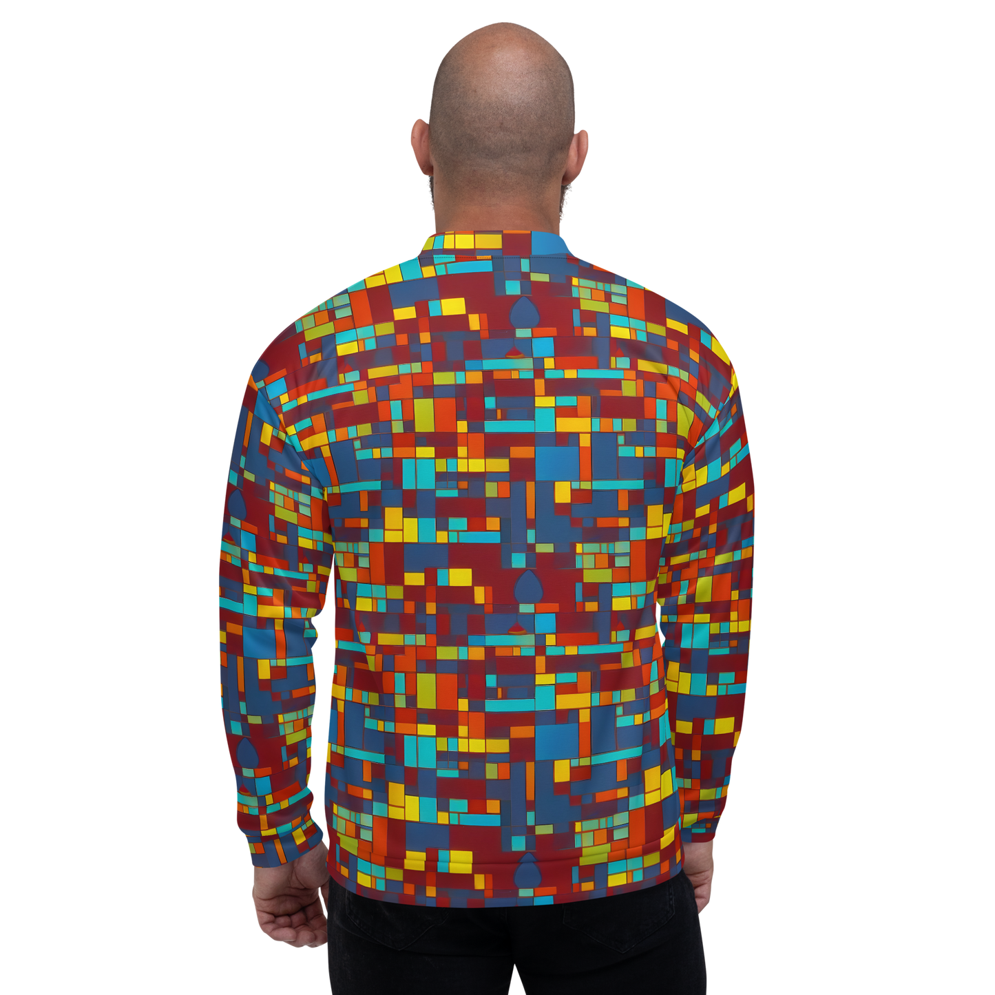 Bomber Jacket - Astral Grid