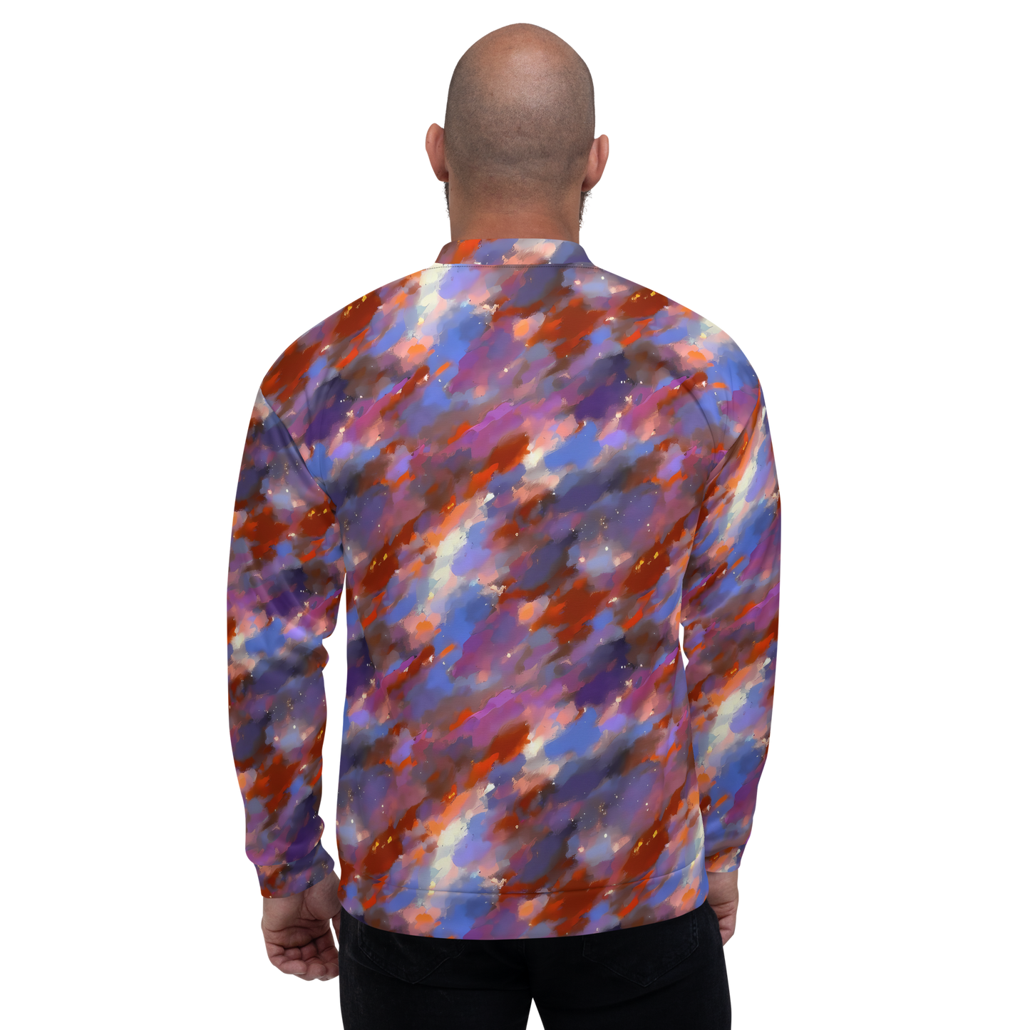 Bomber Jacket - Celestial Brushstroke