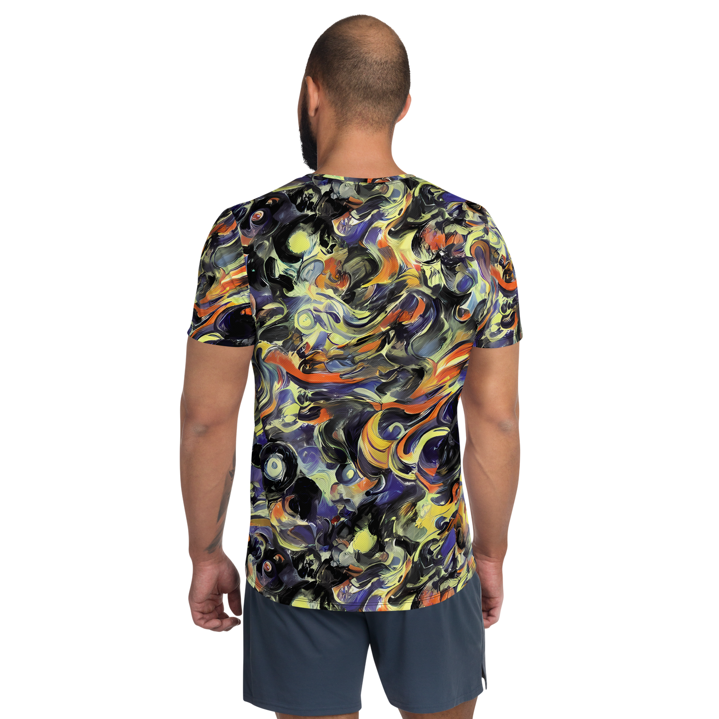 Men's Athletic T-Shirt - Twilight Chaos