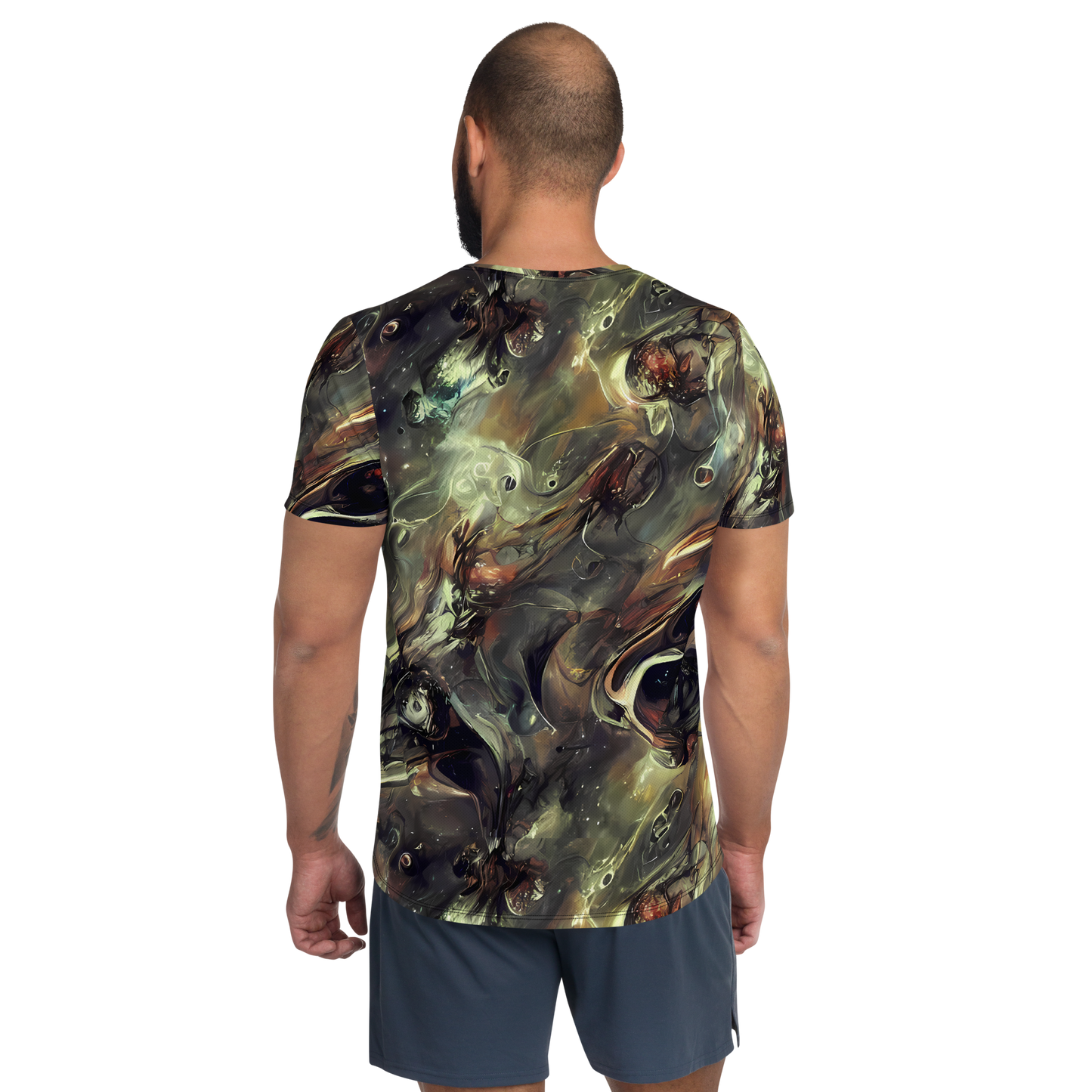 Men's Athletic T-Shirt - Chaos Crescendo