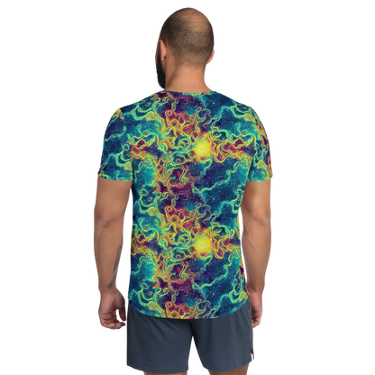 Men's Athletic T-Shirt - Echoed Pulses