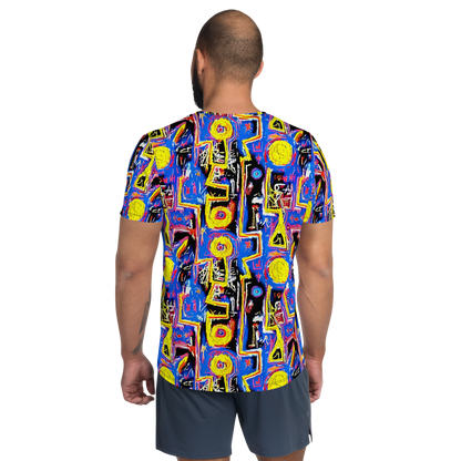 Men's Athletic T-Shirt - Radiant Mayhem