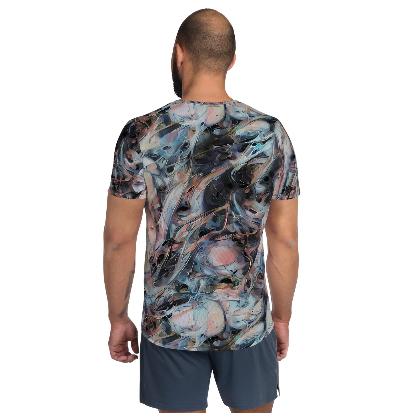 Men's Athletic T-Shirt - Daydream Cascade