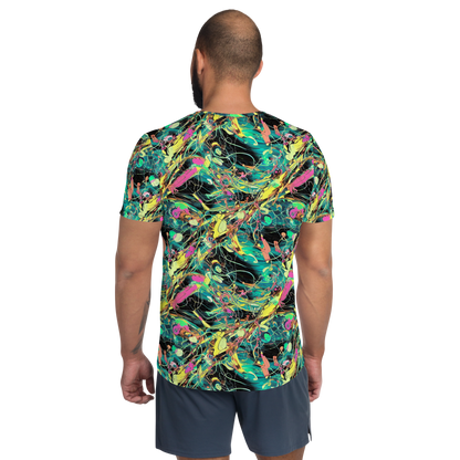 Men's Athletic T-Shirt - Cyborg Whirl