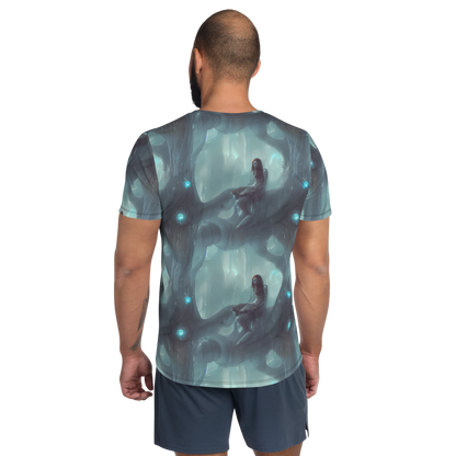 Men's Athletic T-Shirt - Liquid Serenity