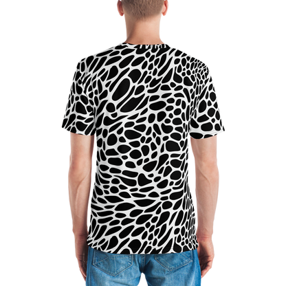 Men's Crew Neck T-Shirt - Monochrome Mystique