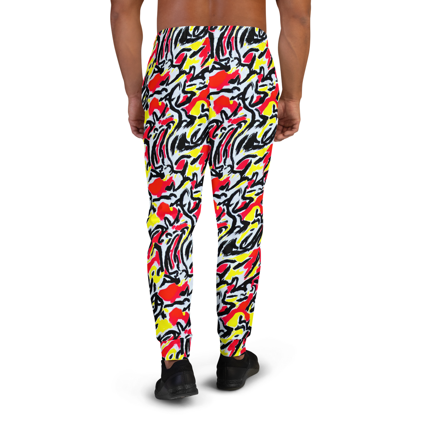 Men’s Joggers - Cosmic Brushstrokes