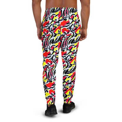 Men’s Joggers - Cosmic Brushstrokes