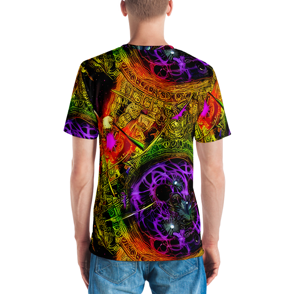 Men's Crew Neck T-Shirt - Neon Glyphworks