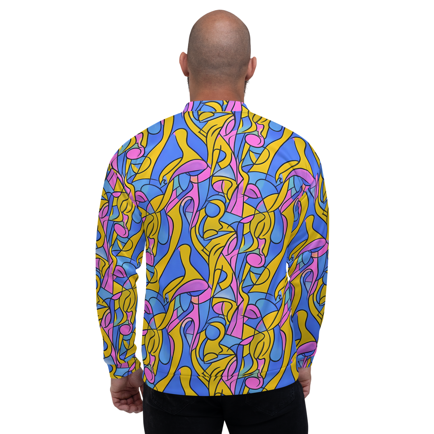 Bomber Jacket - Cosmic Curves