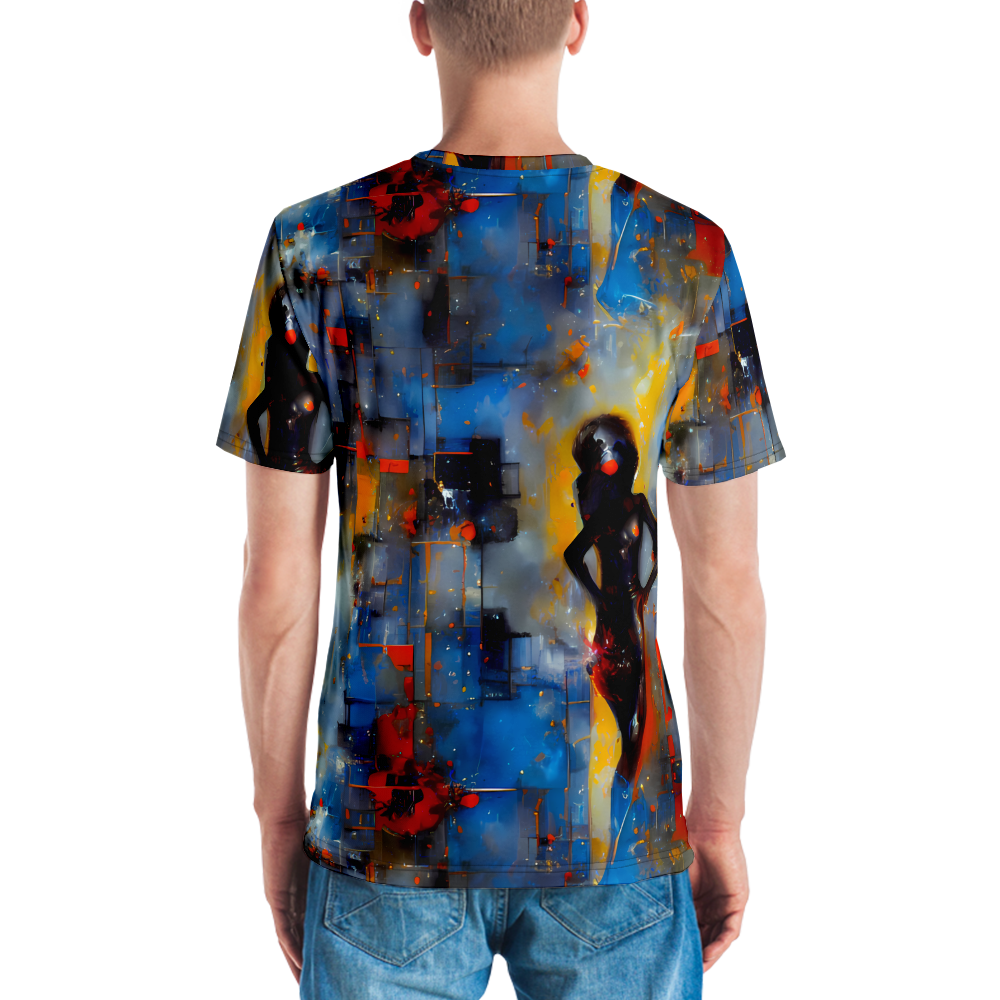 Men's Crew Neck T-Shirt - Neoblock Fusion