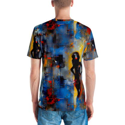 Men's Crew Neck T-Shirt - Neoblock Fusion