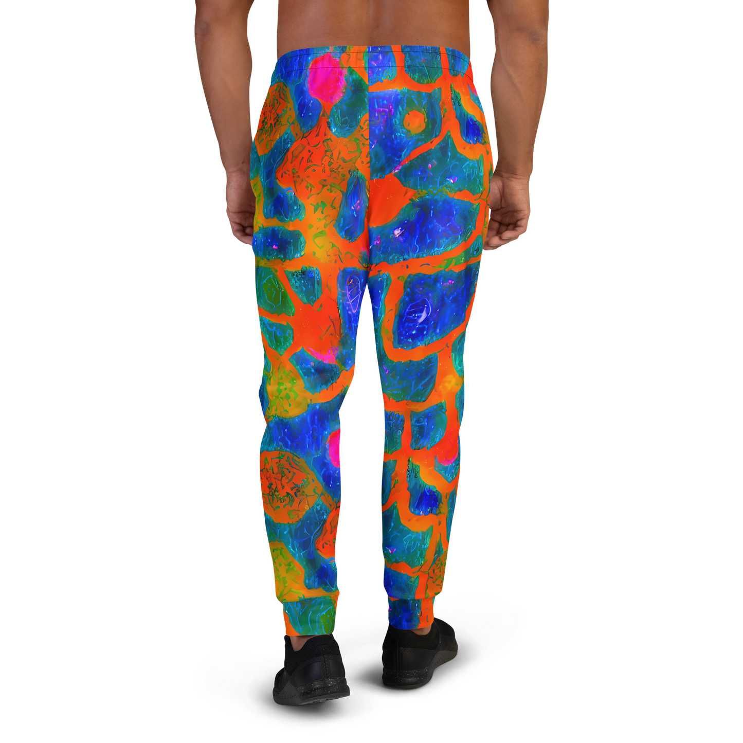 Men’s Joggers - Vibrant Mosaic